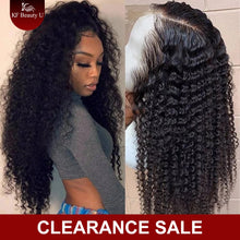 Load image into Gallery viewer, 13x4 Kinky Curly Lace Front Human Hair Wigs
