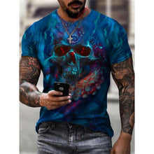 Load image into Gallery viewer, Man Fashion T shirt -shirt O-neck Casual Short Sleeve Tops Men Clothes
