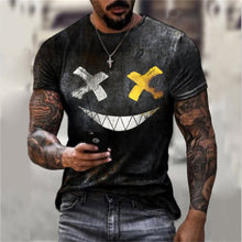 Load image into Gallery viewer, Man Fashion T shirt -shirt O-neck Casual Short Sleeve Tops Men Clothes
