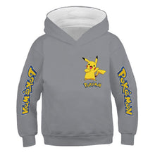 Load image into Gallery viewer, 4-14 Years Children Baby Boys Pikachu Sweatshirt Children Tops Kids Boys Girls Tops Clothes Cotton Printing Pαkemon Hoodies
