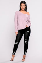 Load image into Gallery viewer, Trend Ripped High Waist Stretch Jeans Street Woman
