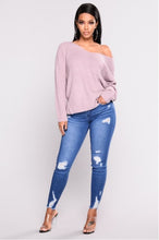 Load image into Gallery viewer, Trend Ripped High Waist Stretch Jeans Street Woman
