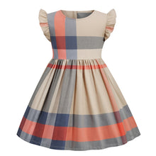 Load image into Gallery viewer, Summer New Arrival Plaid Wear Fashion Girl Dress
