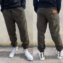 Load image into Gallery viewer, Elastic Waist Corduroy Pants Fashion Streetwear Outdoor
