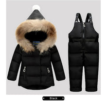 Load image into Gallery viewer, Winter Children Clothing Set Baby Boy Girl Clothes Warm Down Jacket
