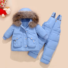 Load image into Gallery viewer, Winter Children Clothing Set Baby Boy Girl Clothes Warm Down Jacket
