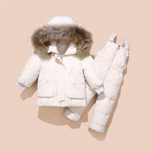 Load image into Gallery viewer, Winter Children Clothing Set Baby Boy Girl Clothes Warm Down Jacket
