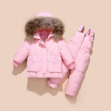 Load image into Gallery viewer, Winter Children Clothing Set Baby Boy Girl Clothes Warm Down Jacket
