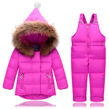 Load image into Gallery viewer, Winter Children Clothing Set Baby Boy Girl Clothes Warm Down Jacket
