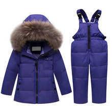 Load image into Gallery viewer, Winter Children Clothing Set Baby Boy Girl Clothes Warm Down Jacket
