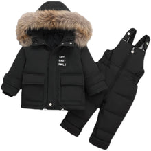 Load image into Gallery viewer, Winter Children Clothing Set Baby Boy Girl Clothes Warm Down Jacket
