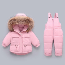 Load image into Gallery viewer, Winter Children Clothing Set Baby Boy Girl Clothes Warm Down Jacket
