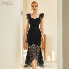 Load image into Gallery viewer, New Spaghetti Strap Lace Sleeveless Party Bandage Dress
