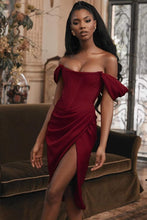 Load image into Gallery viewer, High Quality Satin Bodycon Dress Women Party Dress
