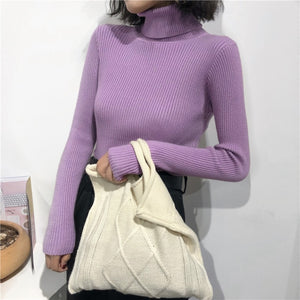 Thick Sweater Women Knitted