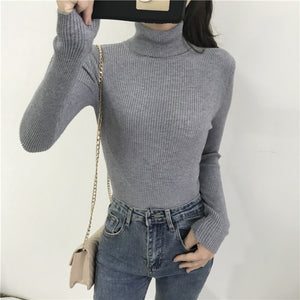 Thick Sweater Women Knitted