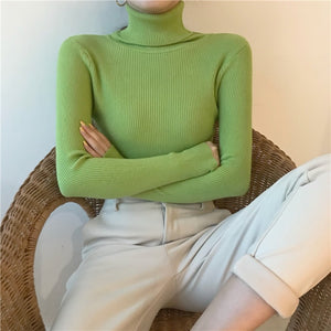 Thick Sweater Women Knitted