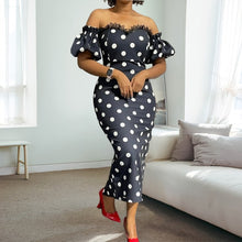 Load image into Gallery viewer, Polka Dot Bodycon Dresses for Women
