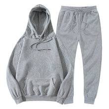 Load image into Gallery viewer, Tracksuit Winter Hoodie Sets Jogging Sweatpants Fleece
