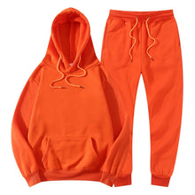 Load image into Gallery viewer, Tracksuit Winter Hoodie Sets Jogging Sweatpants Fleece
