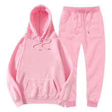 Load image into Gallery viewer, Tracksuit Winter Hoodie Sets Jogging Sweatpants Fleece
