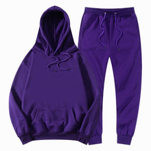 Load image into Gallery viewer, Tracksuit Winter Hoodie Sets Jogging Sweatpants Fleece
