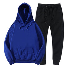 Load image into Gallery viewer, Tracksuit Winter Hoodie Sets Jogging Sweatpants Fleece
