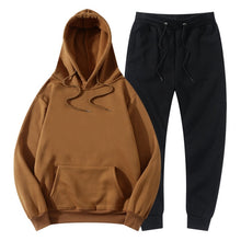 Load image into Gallery viewer, Tracksuit Winter Hoodie Sets Jogging Sweatpants Fleece
