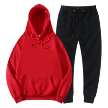 Load image into Gallery viewer, Tracksuit Winter Hoodie Sets Jogging Sweatpants Fleece
