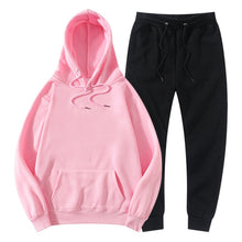 Load image into Gallery viewer, Tracksuit Winter Hoodie Sets Jogging Sweatpants Fleece
