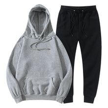 Load image into Gallery viewer, Tracksuit Winter Hoodie Sets Jogging Sweatpants Fleece
