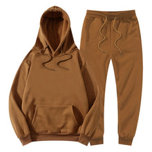 Load image into Gallery viewer, Tracksuit Winter Hoodie Sets Jogging Sweatpants Fleece
