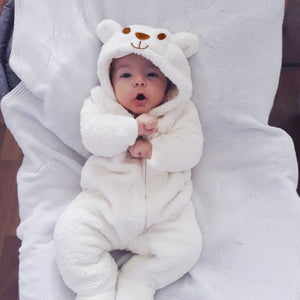 New Cute BABY Newborn Baby Boy Girl Clothes Long Sleeve Hoddies Bear