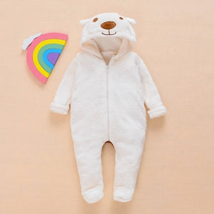 New Cute BABY Newborn Baby Boy Girl Clothes Long Sleeve Hoddies Bear