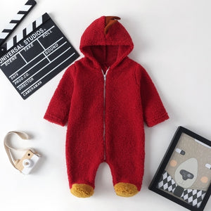 New Cute BABY Newborn Baby Boy Girl Clothes Long Sleeve Hoddies Bear