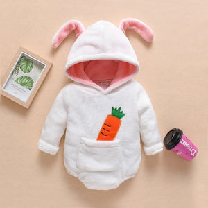 New Cute BABY Newborn Baby Boy Girl Clothes Long Sleeve Hoddies Bear