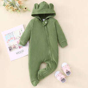 New Cute BABY Newborn Baby Boy Girl Clothes Long Sleeve Hoddies Bear