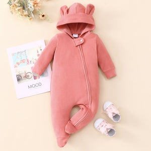 New Cute BABY Newborn Baby Boy Girl Clothes Long Sleeve Hoddies Bear