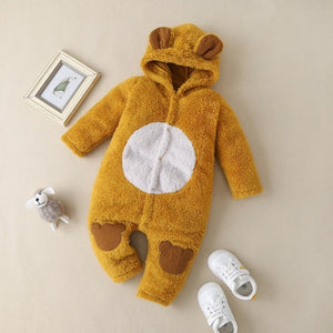 New Cute BABY Newborn Baby Boy Girl Clothes Long Sleeve Hoddies Bear