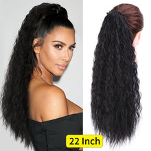 Load image into Gallery viewer, Vigorous Synthetic Long Body Wavy Drawstring Ponytail  for Women
