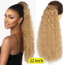 Load image into Gallery viewer, Vigorous Synthetic Long Body Wavy Drawstring Ponytail  for Women
