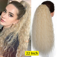 Load image into Gallery viewer, Vigorous Synthetic Long Body Wavy Drawstring Ponytail  for Women
