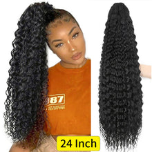 Load image into Gallery viewer, Vigorous Synthetic Long Body Wavy Drawstring Ponytail  for Women
