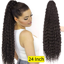 Load image into Gallery viewer, Vigorous Synthetic Long Body Wavy Drawstring Ponytail  for Women
