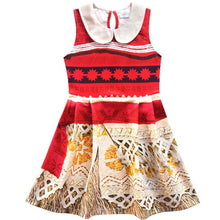 Load image into Gallery viewer, Kids Moana Cosplay Halloween Costume for Girls Vaiana Princess
