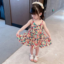 Load image into Gallery viewer, Girls Beautiful Sleeveless Elegant Princess Dress
