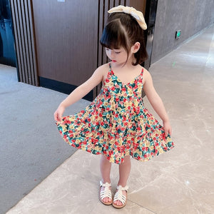 Girls Beautiful Sleeveless Elegant Princess Dress