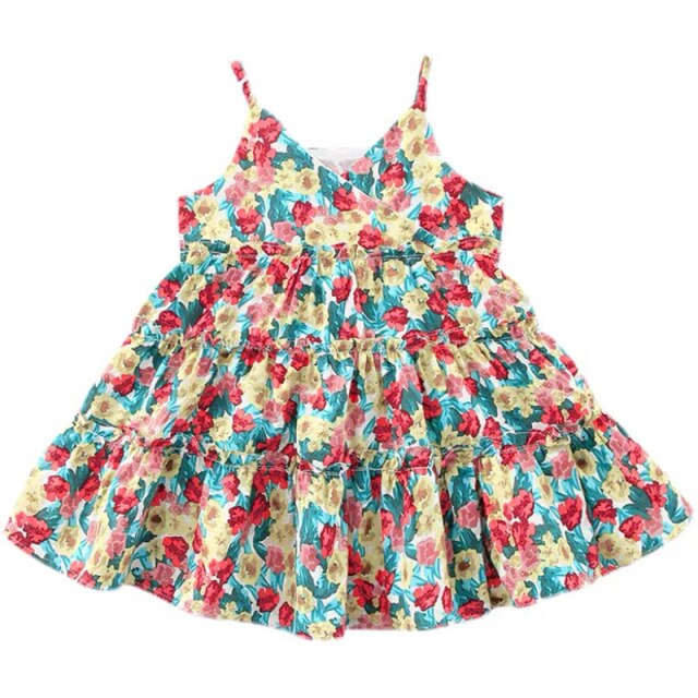 Girls Beautiful Sleeveless Elegant Princess Dress