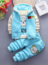 Load image into Gallery viewer, Winter baby suit young children Girl sets
