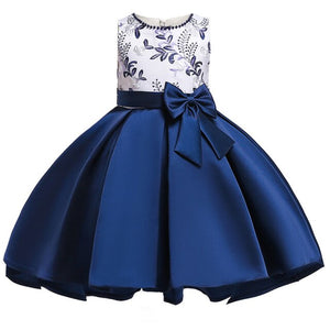 2021 Flowers Girl Summer Dress Pageant Formal Kids Dresses